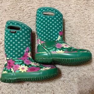 BOGS Flower Dot Waterproof Boots